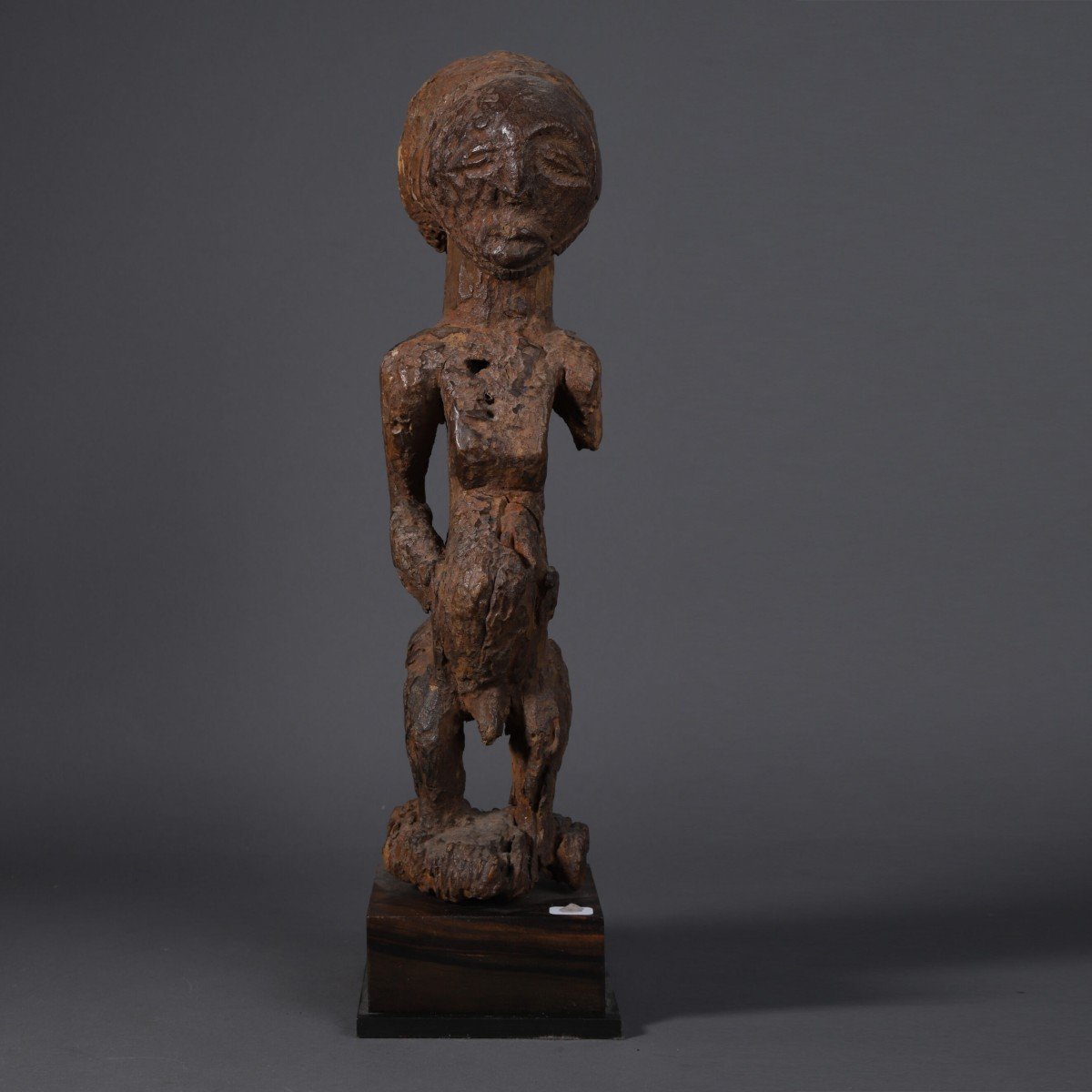 Af023 Wooden Statuette – Luba, Drc