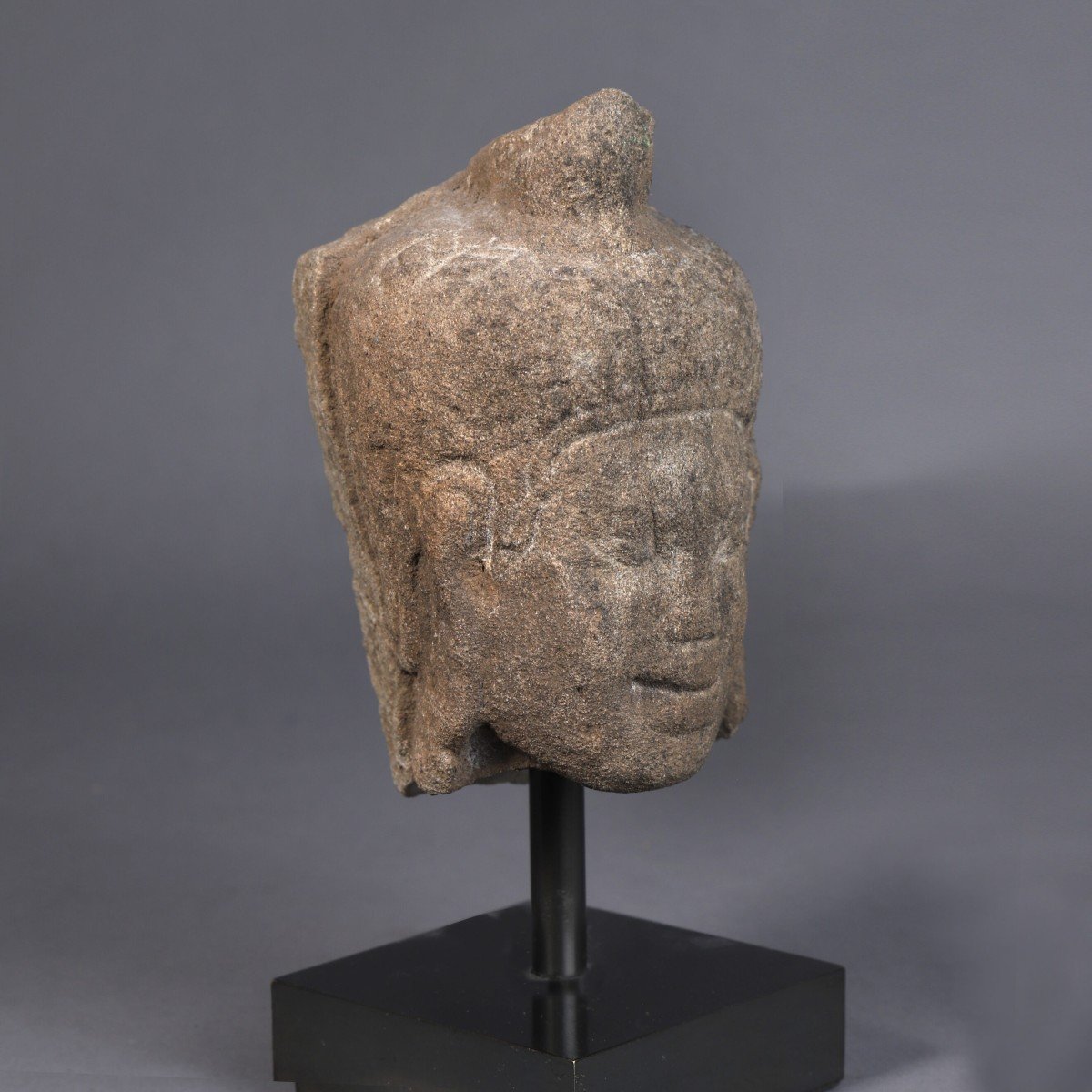 Buddha Head (fragment) – Khmer-photo-2