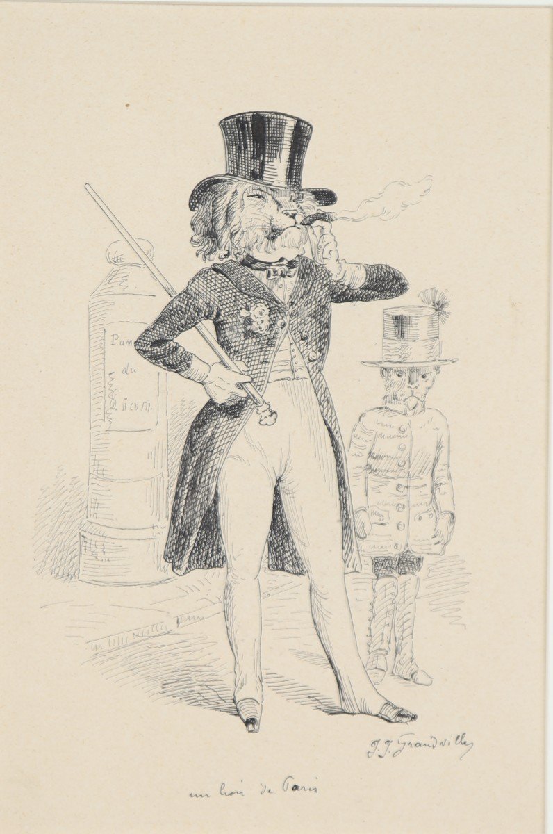 Grandville – A Lion Of Paris