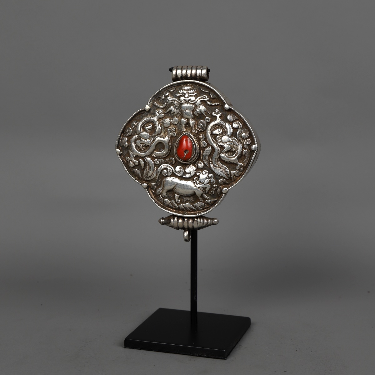 Boîte reliquaire "Gau" - Tibet-photo-2