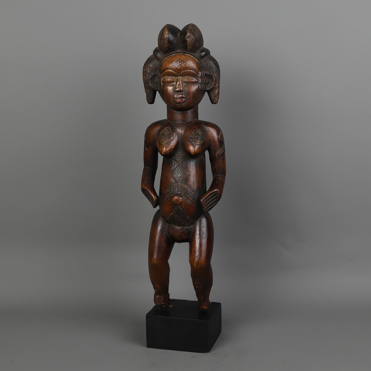 Punu Female Statue - Gabon
