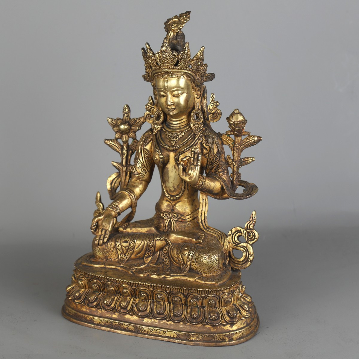 Bronze Statue Of Tara - Nepal, Tibet