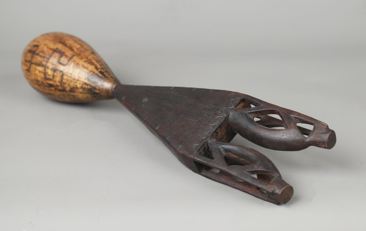 Wooden Maraca - Brazil And Venezuela-photo-3