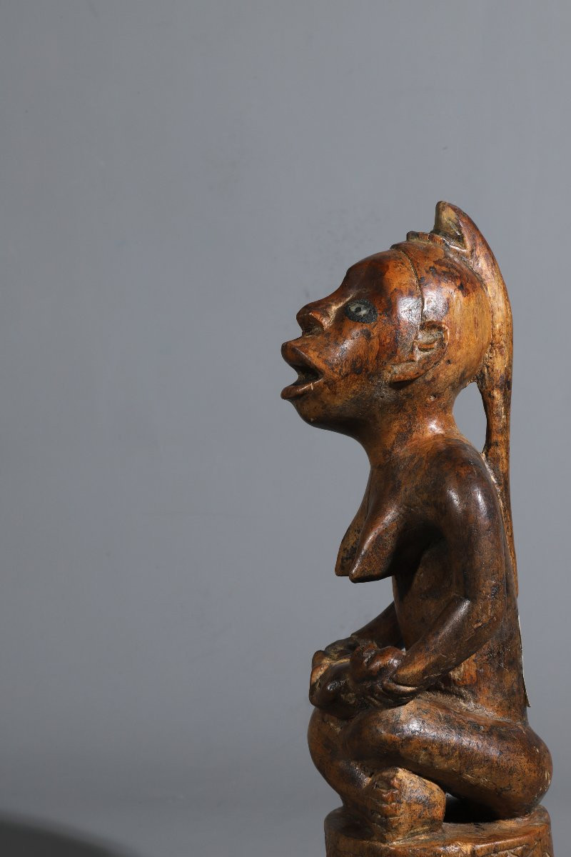 Yombé Maternity Figure - Kongo, Congo-photo-2