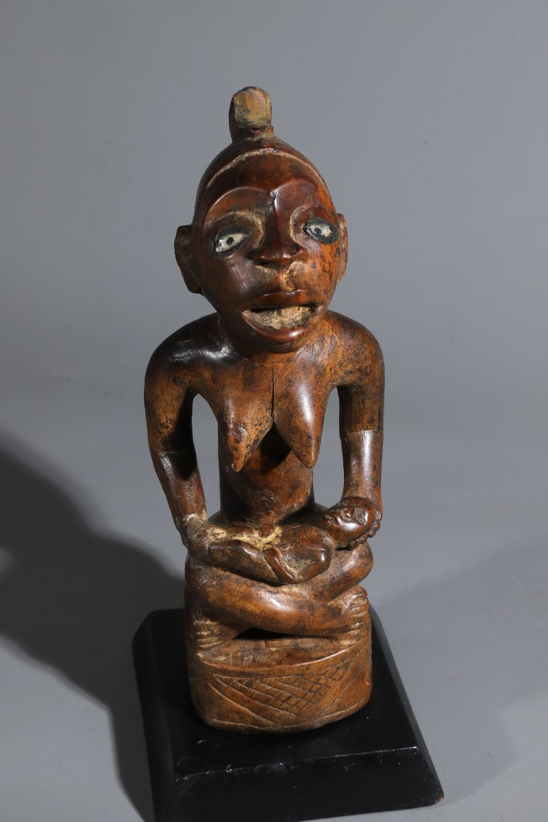 Yombé Maternity Figure - Kongo, Congo-photo-3