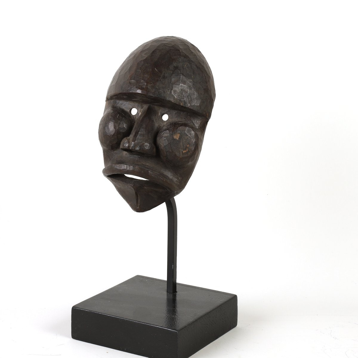 26003 – Masque chamanique Inuit – King Island, Alaska-photo-2