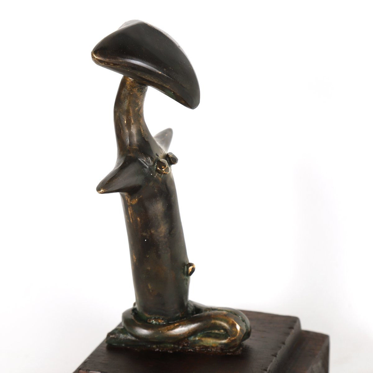 Paire de figures abstraites Kulango – Côte d’Ivoire, Afrique-photo-4