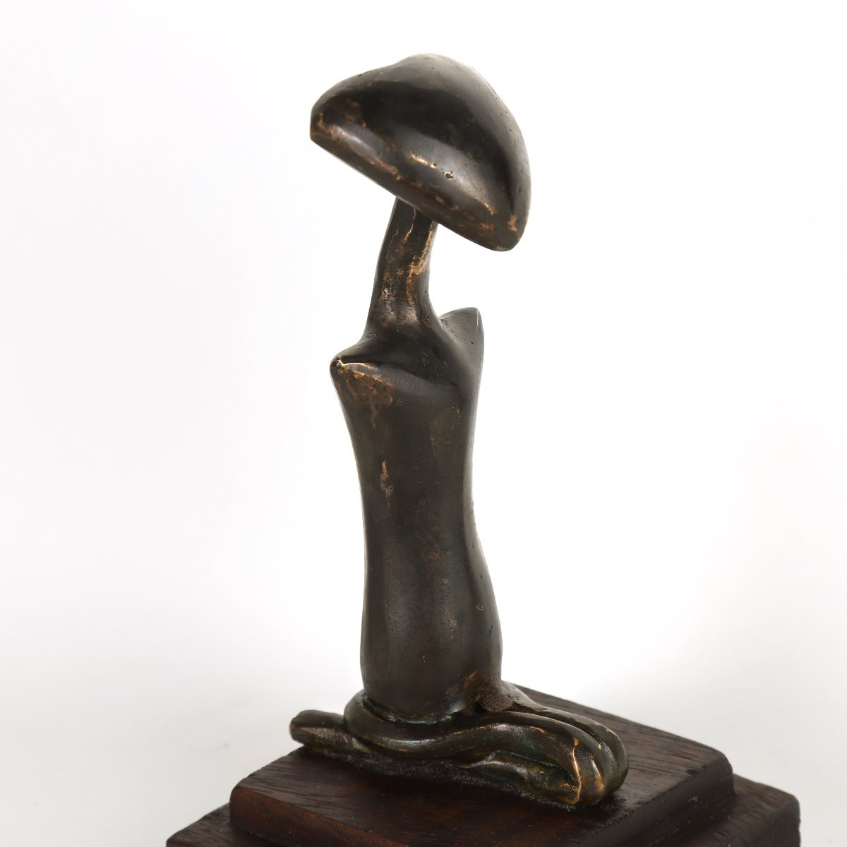 Paire de figures abstraites Kulango – Côte d’Ivoire, Afrique-photo-3