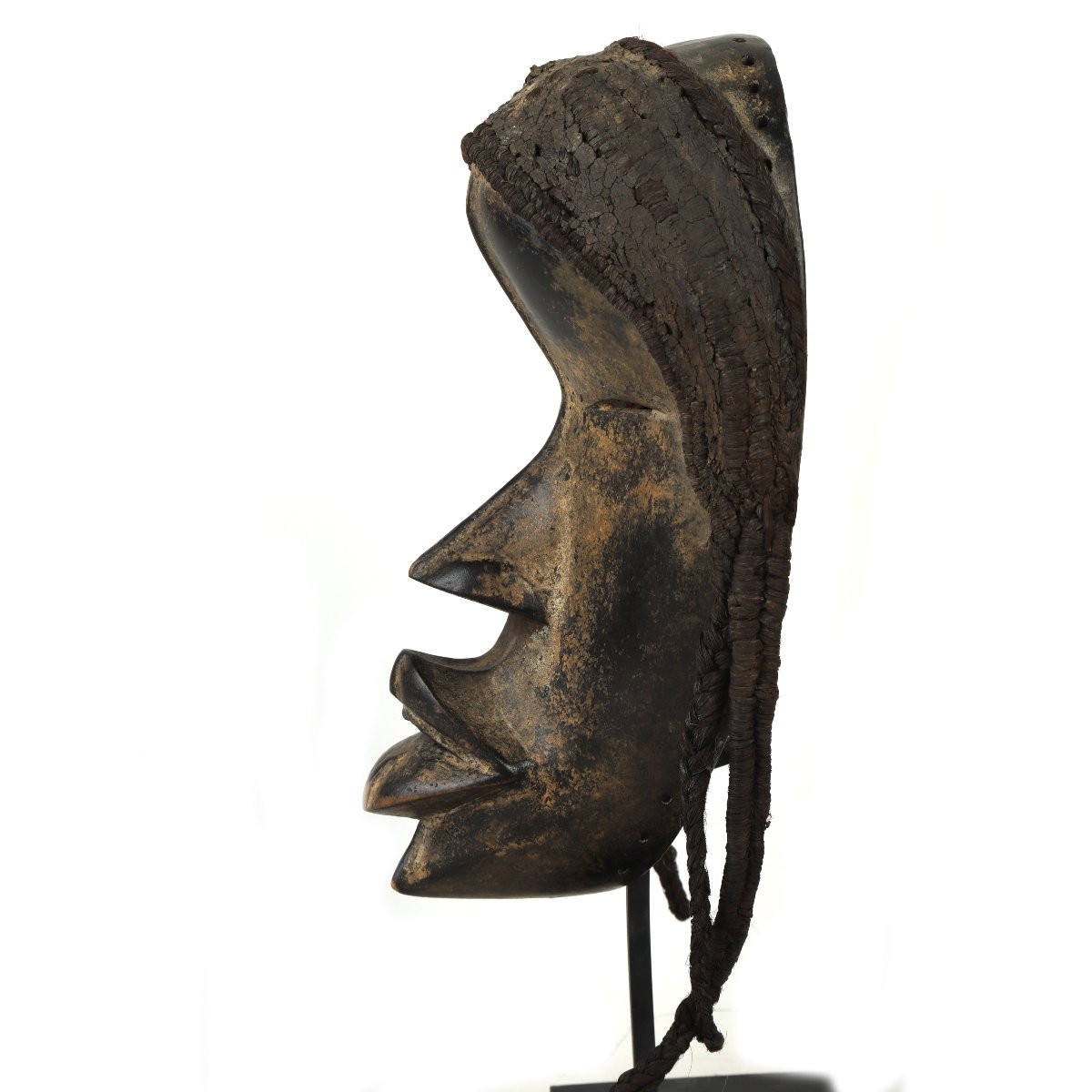 Masque Dan – Côte d’Ivoire, Afrique-photo-2