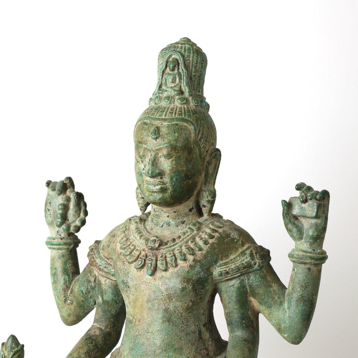 Statue de Vishnu – Khmer, Cambodge-photo-1