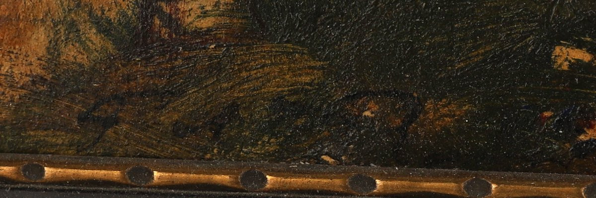 Vue de la campagne aux environs de Morestel – RAVIER François-Auguste-photo-4