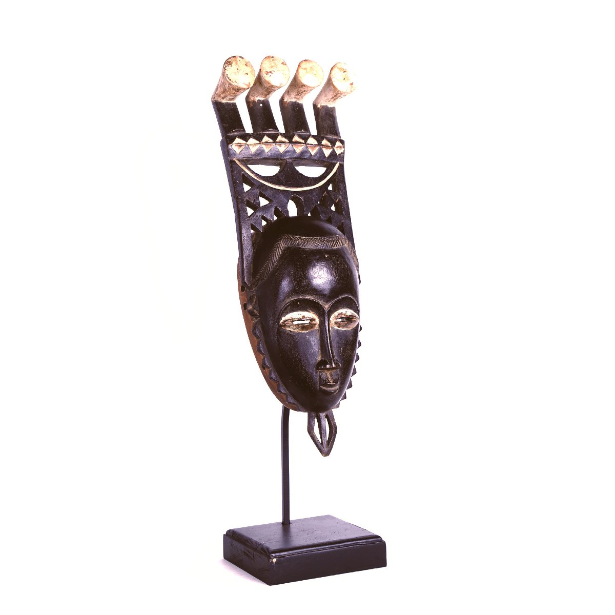 Baule Mask - Ivory Coast, Africa-photo-2