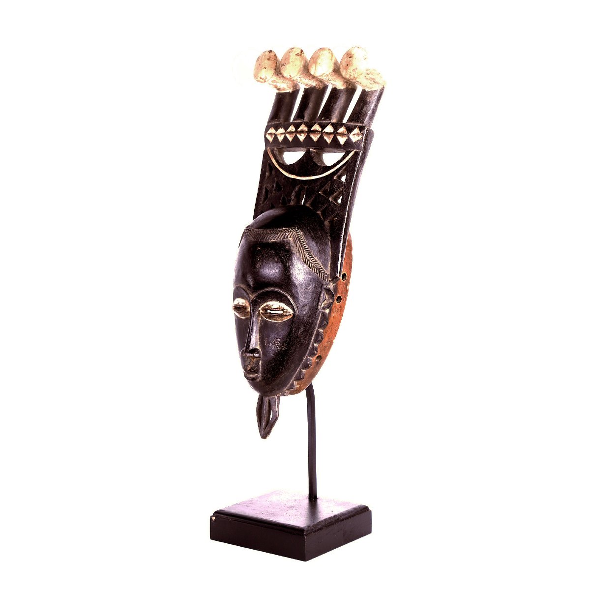 Baule Mask - Ivory Coast, Africa-photo-3