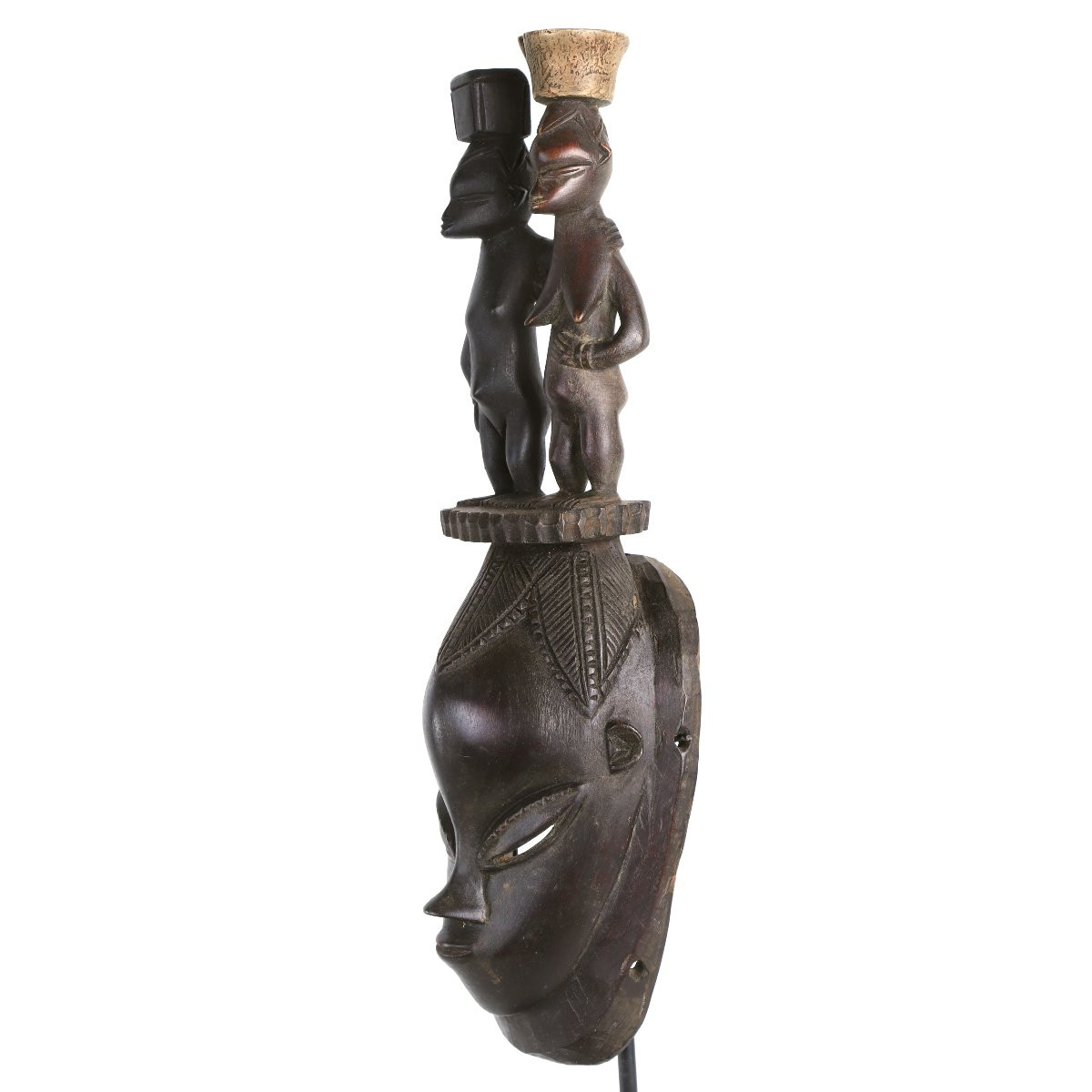 Gouro Mask - Ivory Coast, Africa-photo-3