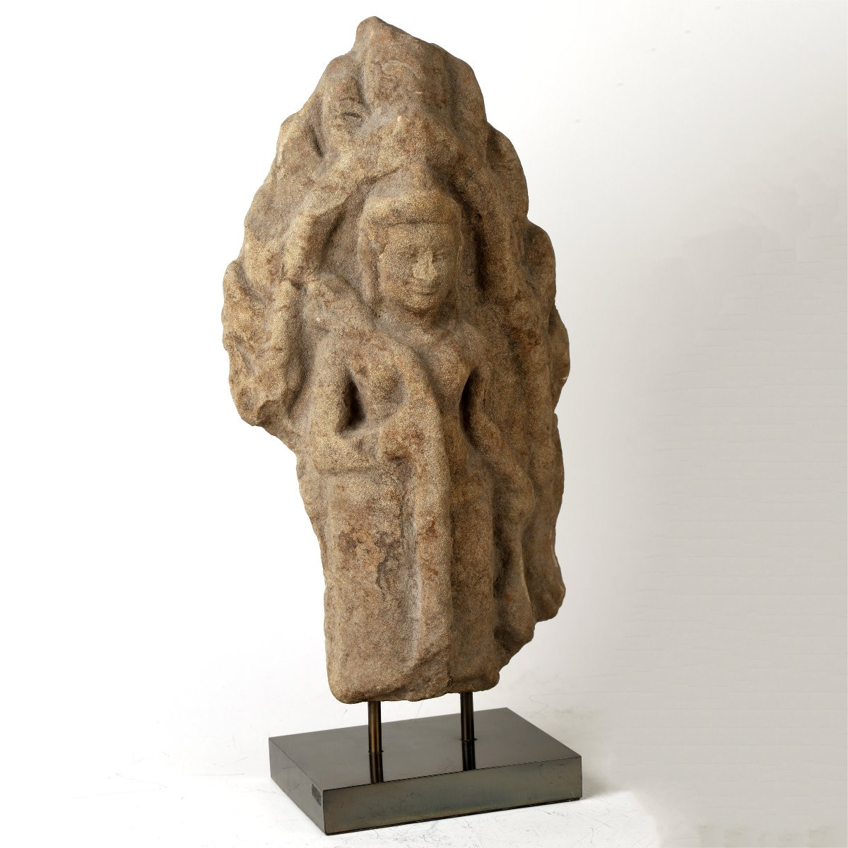 26060 - Apsara Statue - Khmer, Cambodia, Asia-photo-2