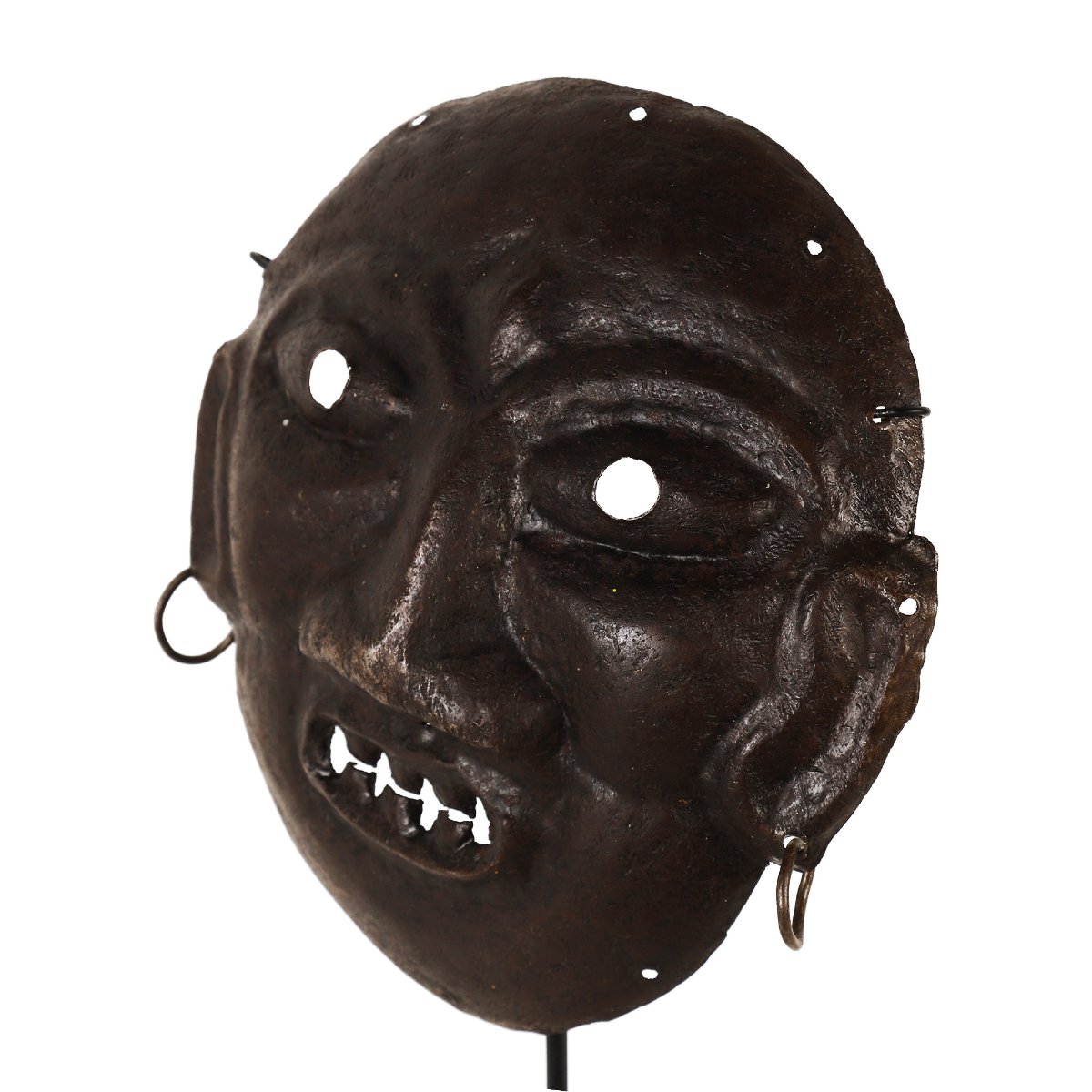 Masque chamanique – Himalaya, Asie-photo-2