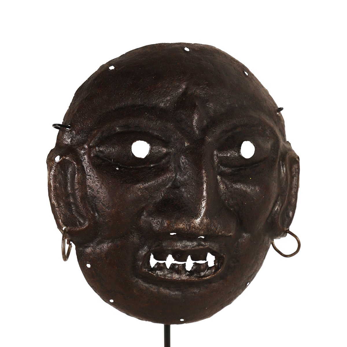 Masque chamanique – Himalaya, Asie-photo-1