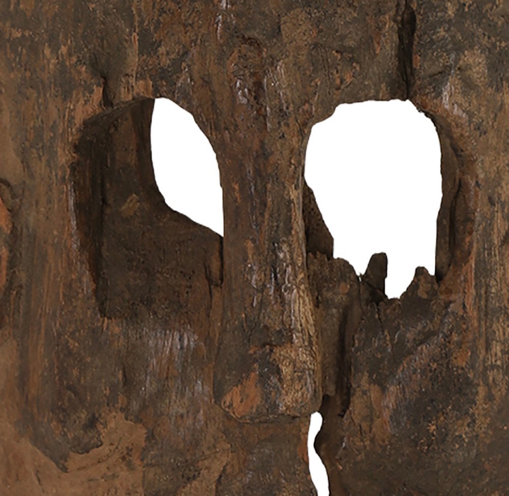 Masque en bois – Sibérie, Asie-photo-3