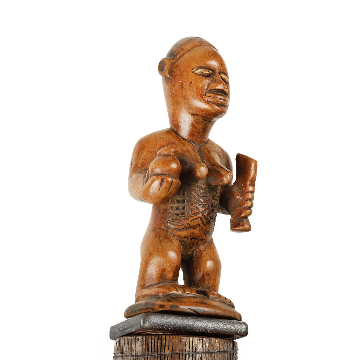 Statuette féminine – Bembé, Congo, Afrique