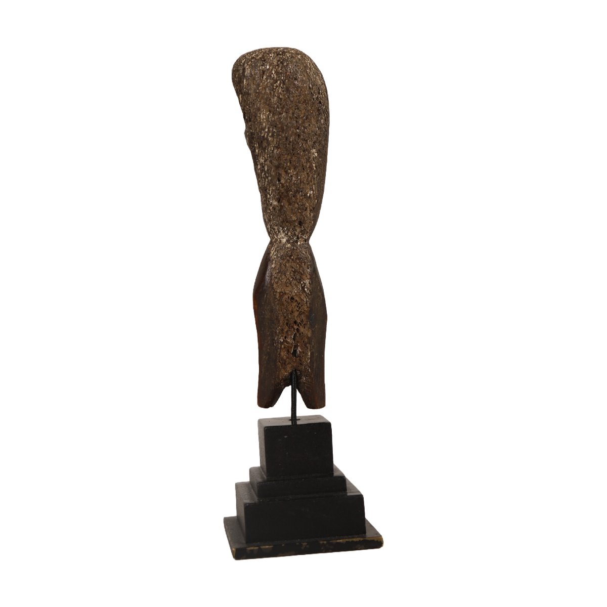 Statuette anthropomorphe d’initiation Iginga (profil) – Lega, R.D.C, Afrique-photo-3