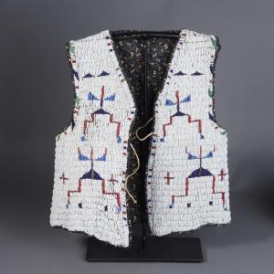 Native American Sioux Beaded Vest