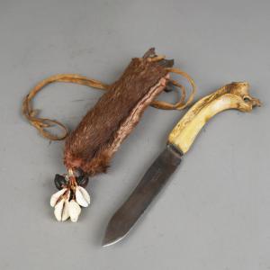 Bone Handle Knife - Canada/alaska