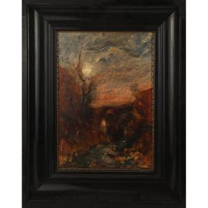 Vue de la campagne aux environs de Morestel – RAVIER François-Auguste