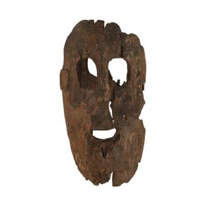 Masque en bois – Sibérie, Asie