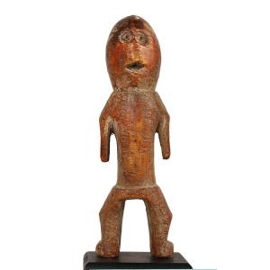 Anthropomorphic Statuette From Mutila–lega, Drc