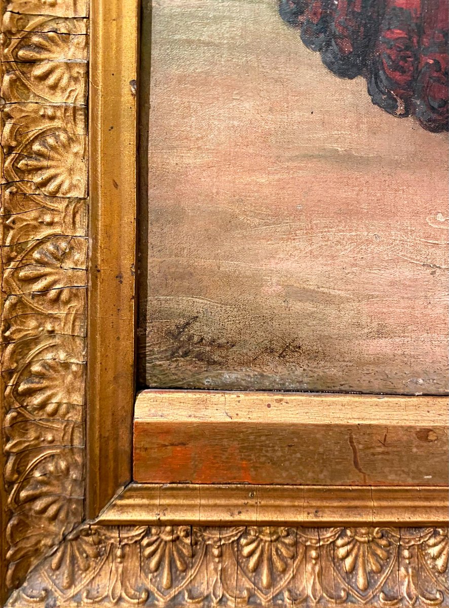 La Danseuse de flamenco, huile sur toile, signée Eugenio Lucas Velázquez, XIXe siècle-photo-3