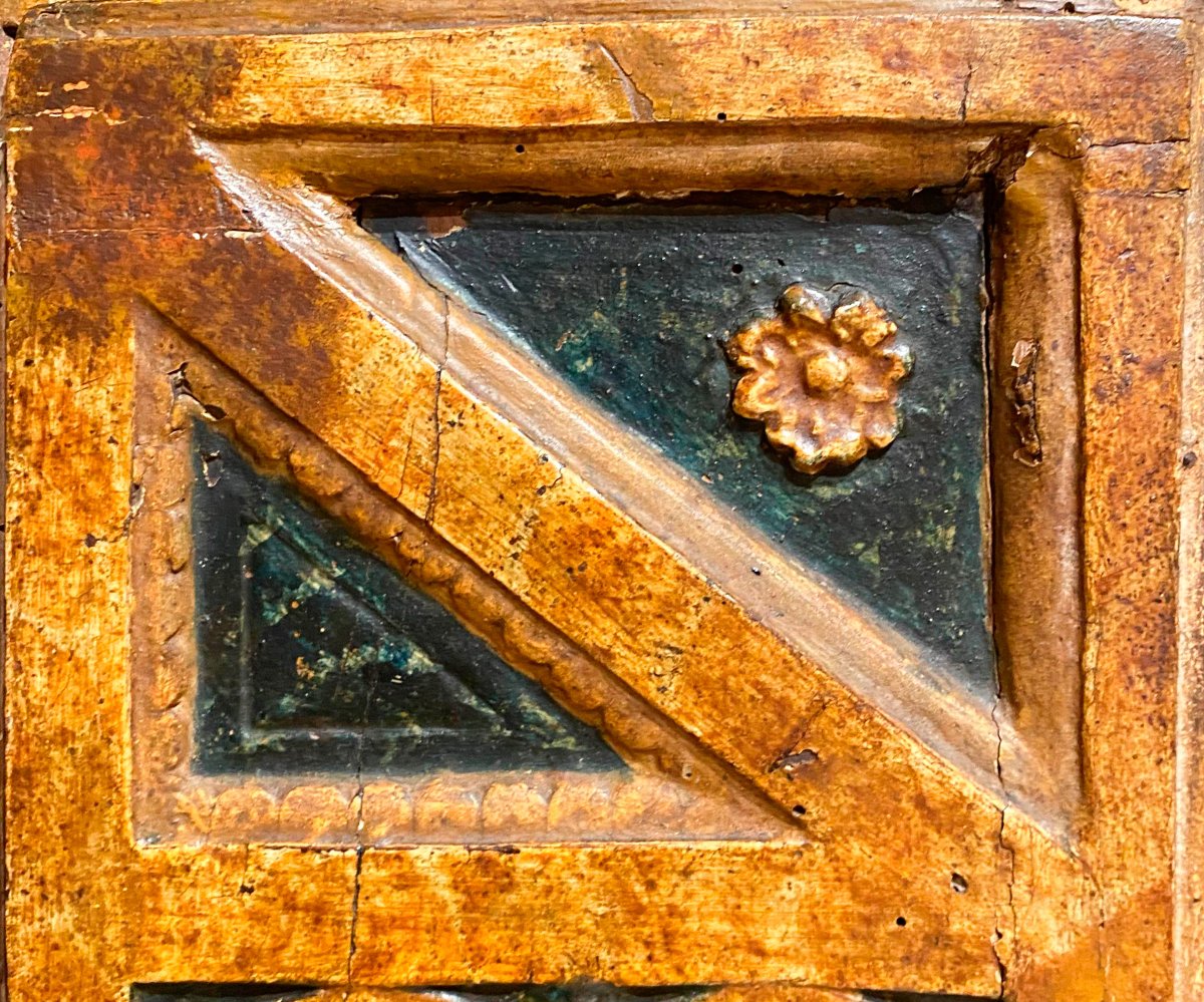 Petite armoire – meuble espagnol. XVIIe siècle-photo-3