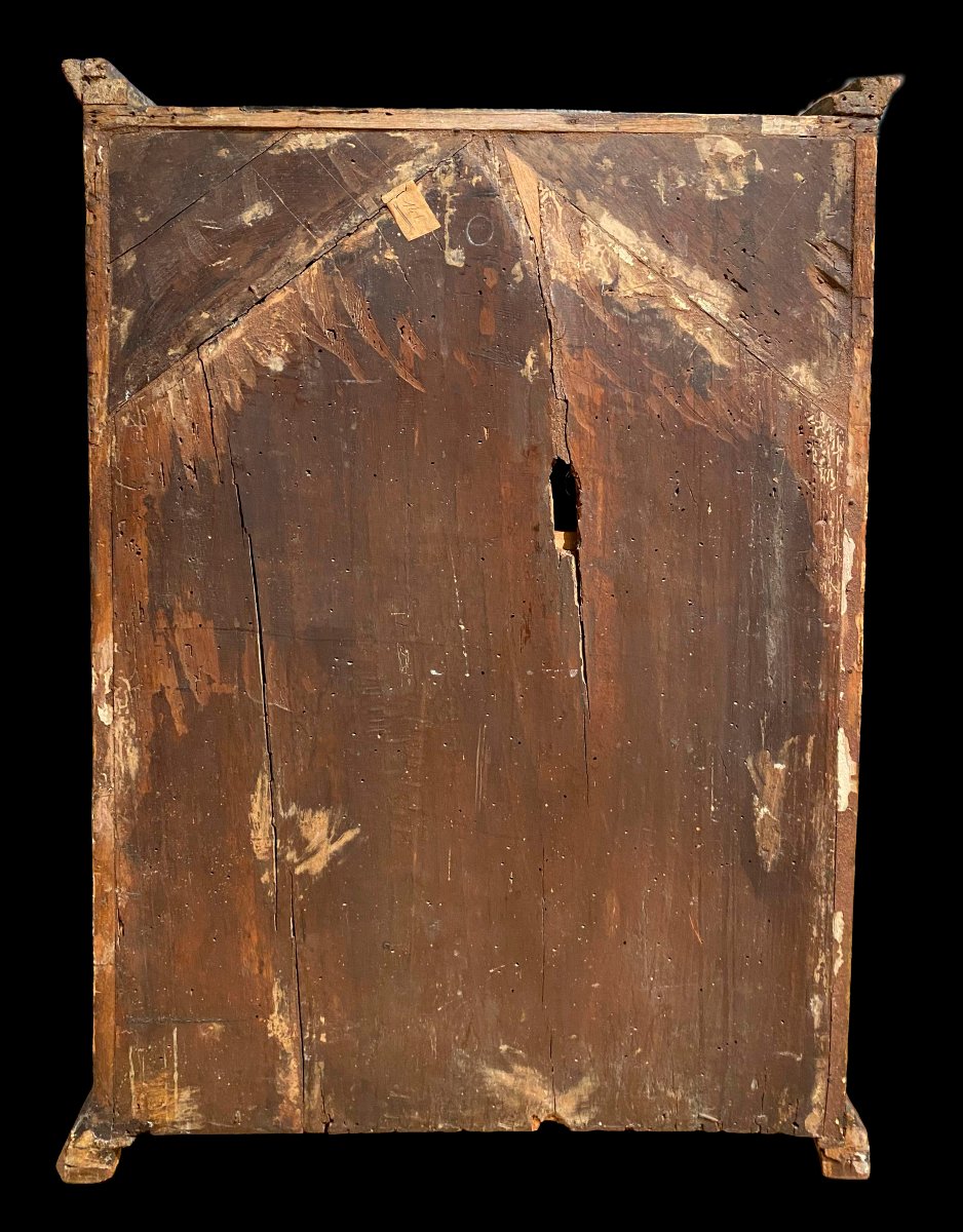 Petite armoire – meuble espagnol. XVIIe siècle-photo-5