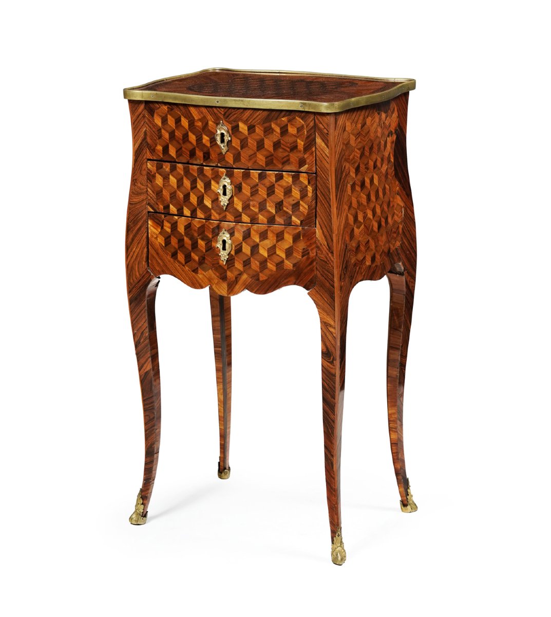 Louis XV Period Side Table-photo-3