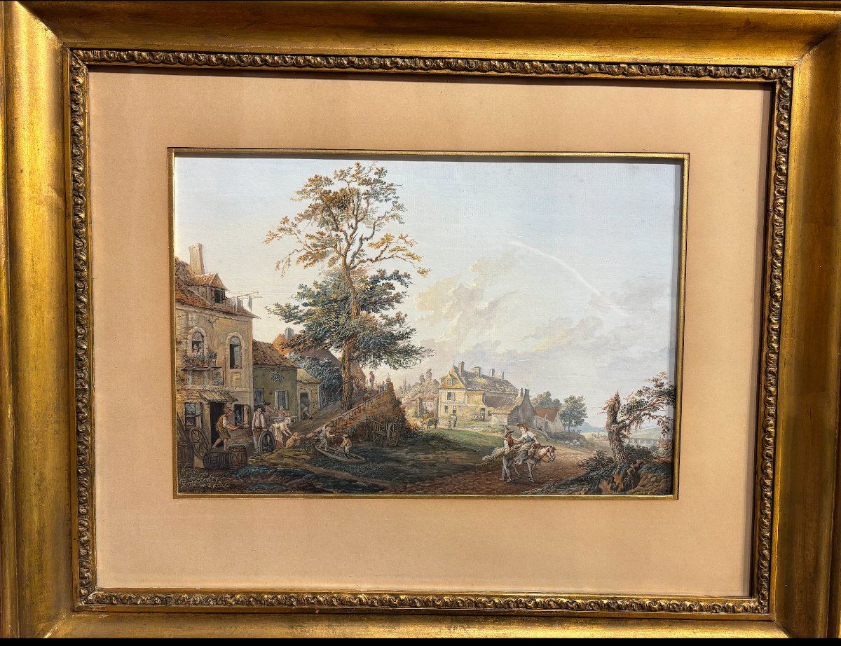 Henri Joseph Van Blarenberghe (1741–1826), Follower Of, The Cooper / The Wheelwright, 1799-photo-2