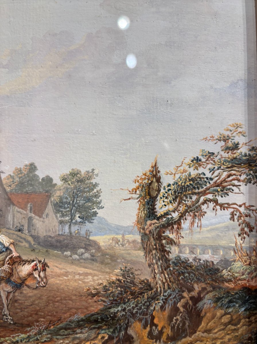 Henri Joseph Van Blarenberghe (1741–1826), Follower Of, The Cooper / The Wheelwright, 1799-photo-4