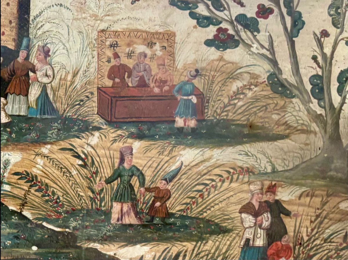 Projet d'éventail d'époque Louis XV-photo-3