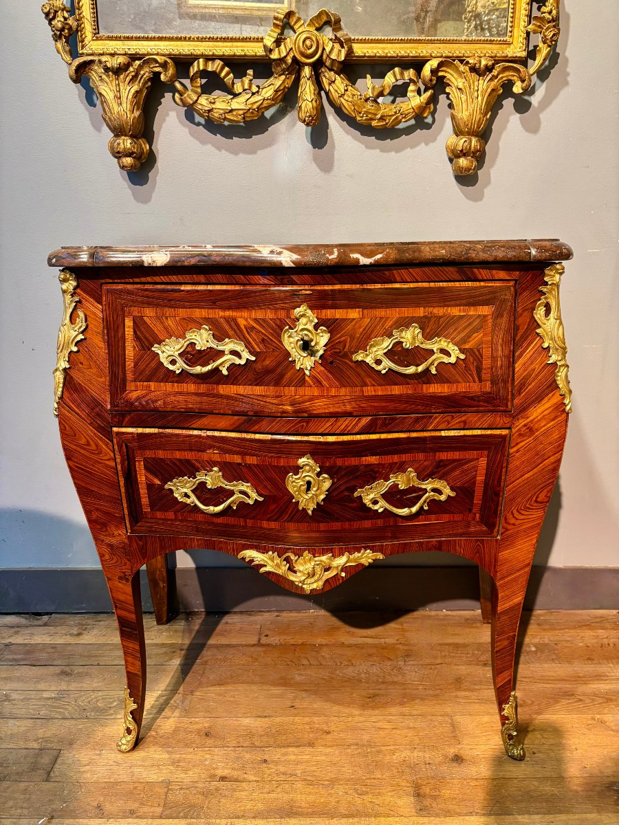 Louis XV Period Commode, Stamped Jean Chrysostome Stumpff