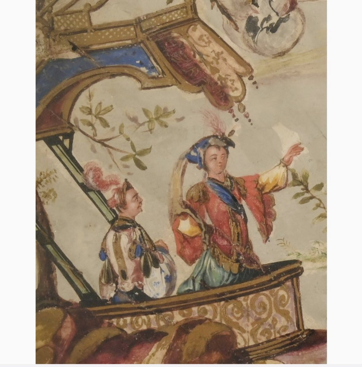 Louis XV Period Fan Design-photo-3