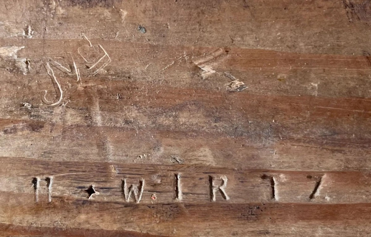 Louis XV Period Chest Of Drawers, Stamped H.wirtz-photo-1