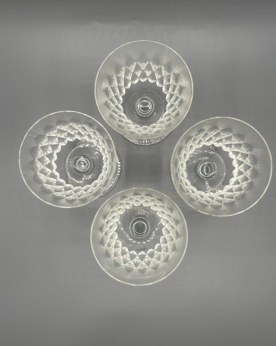 BACCARAT -10 verres à eau, modèle Armagnac-photo-4