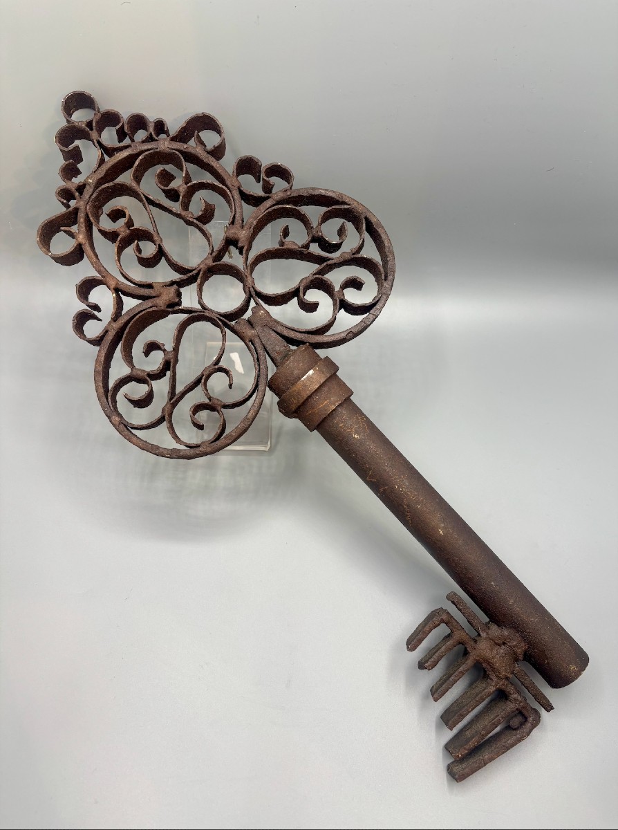 Wrought Iron Key, Renaissance Style