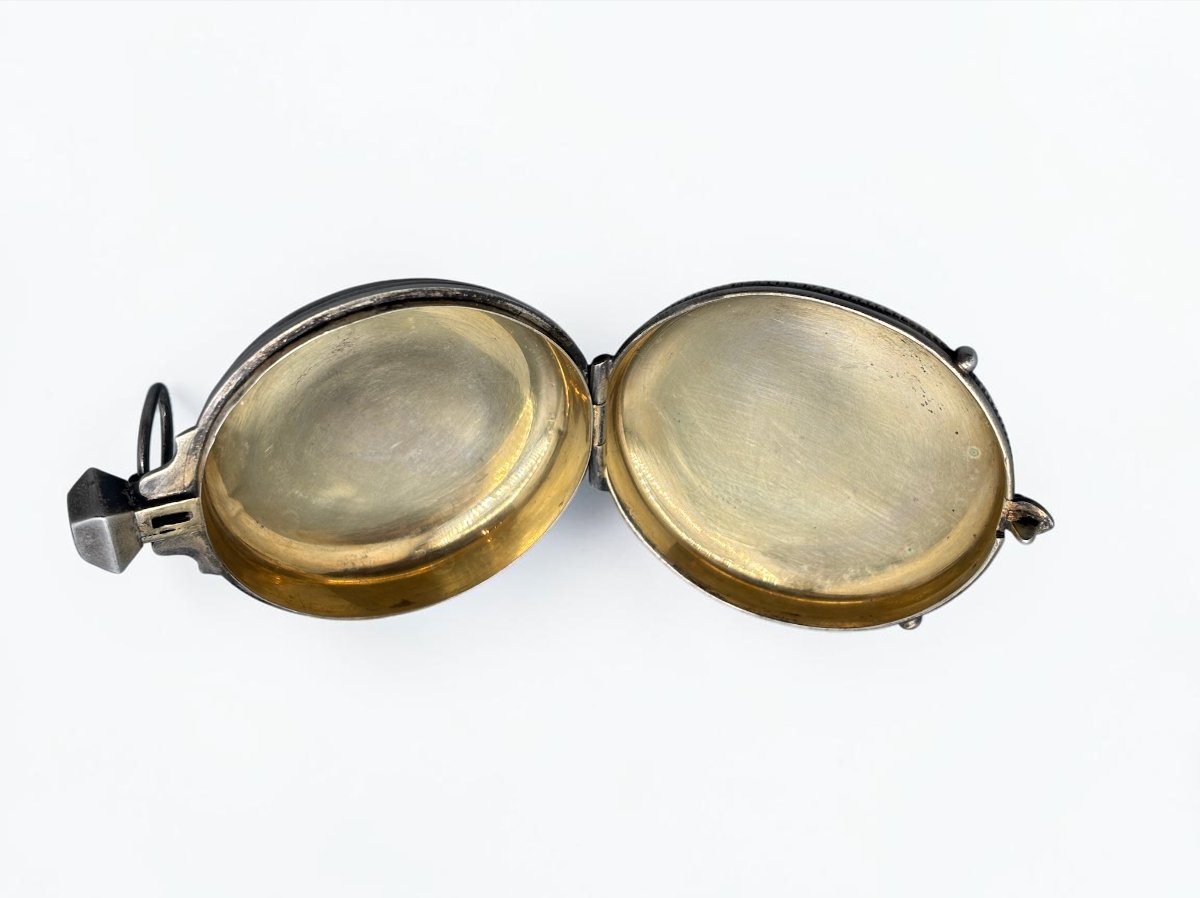 Silver Pocket Case, 19th Century-photo-4