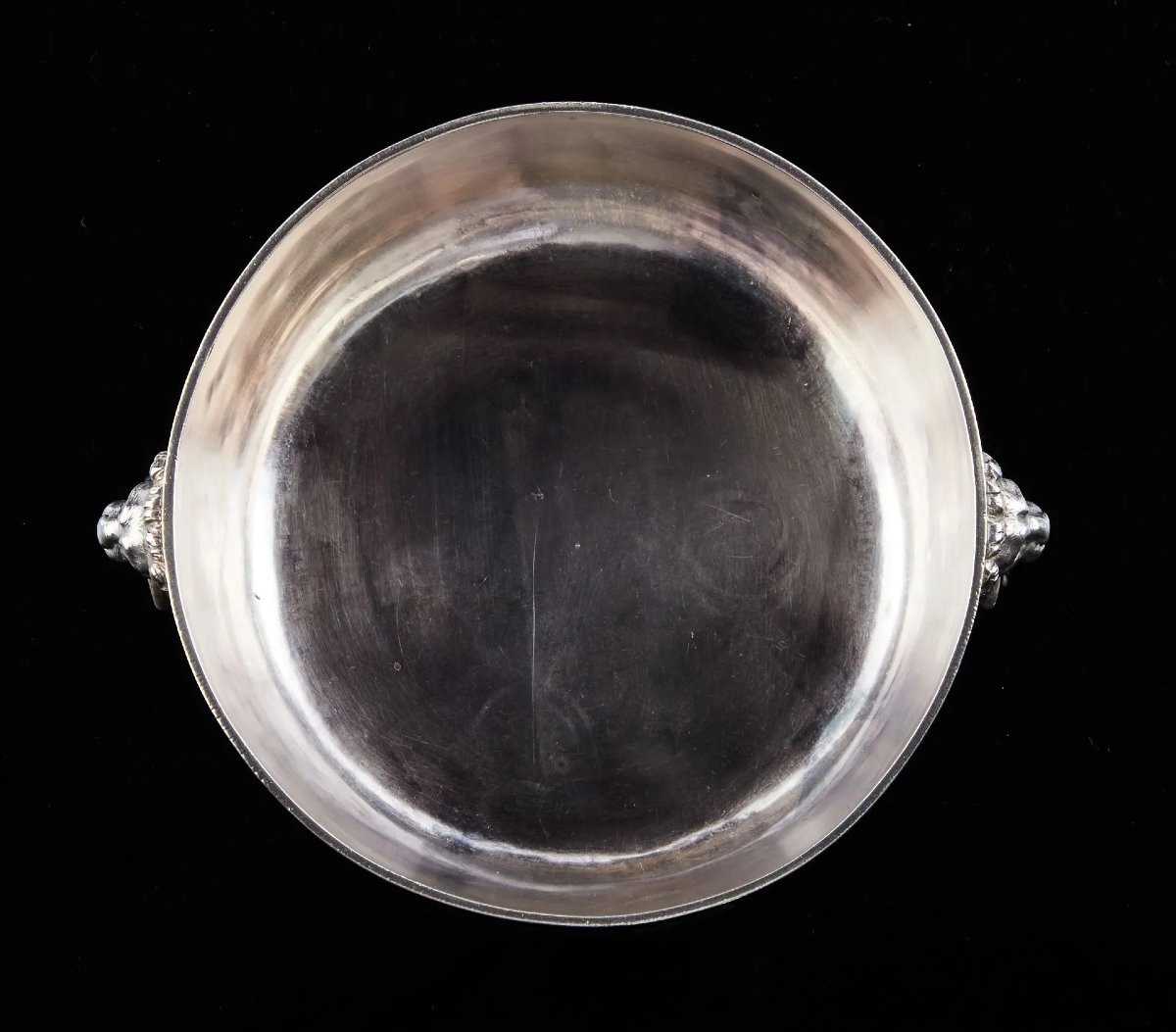 Solid Silver Bowl - Counts Of Médrano - 18th Century-photo-3