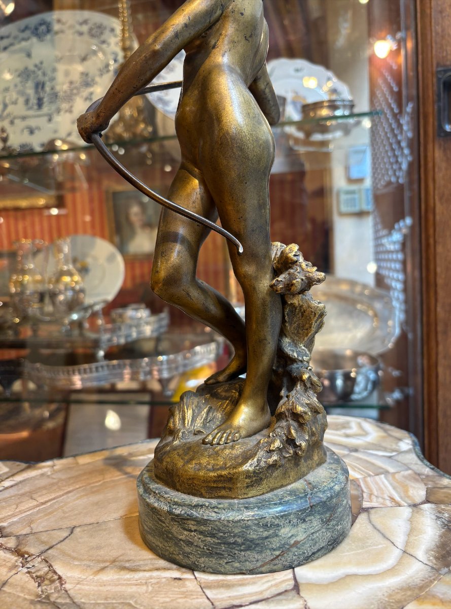 Diane The Huntress, Gilded Bronze, Late 19th–early 20th Century-photo-4