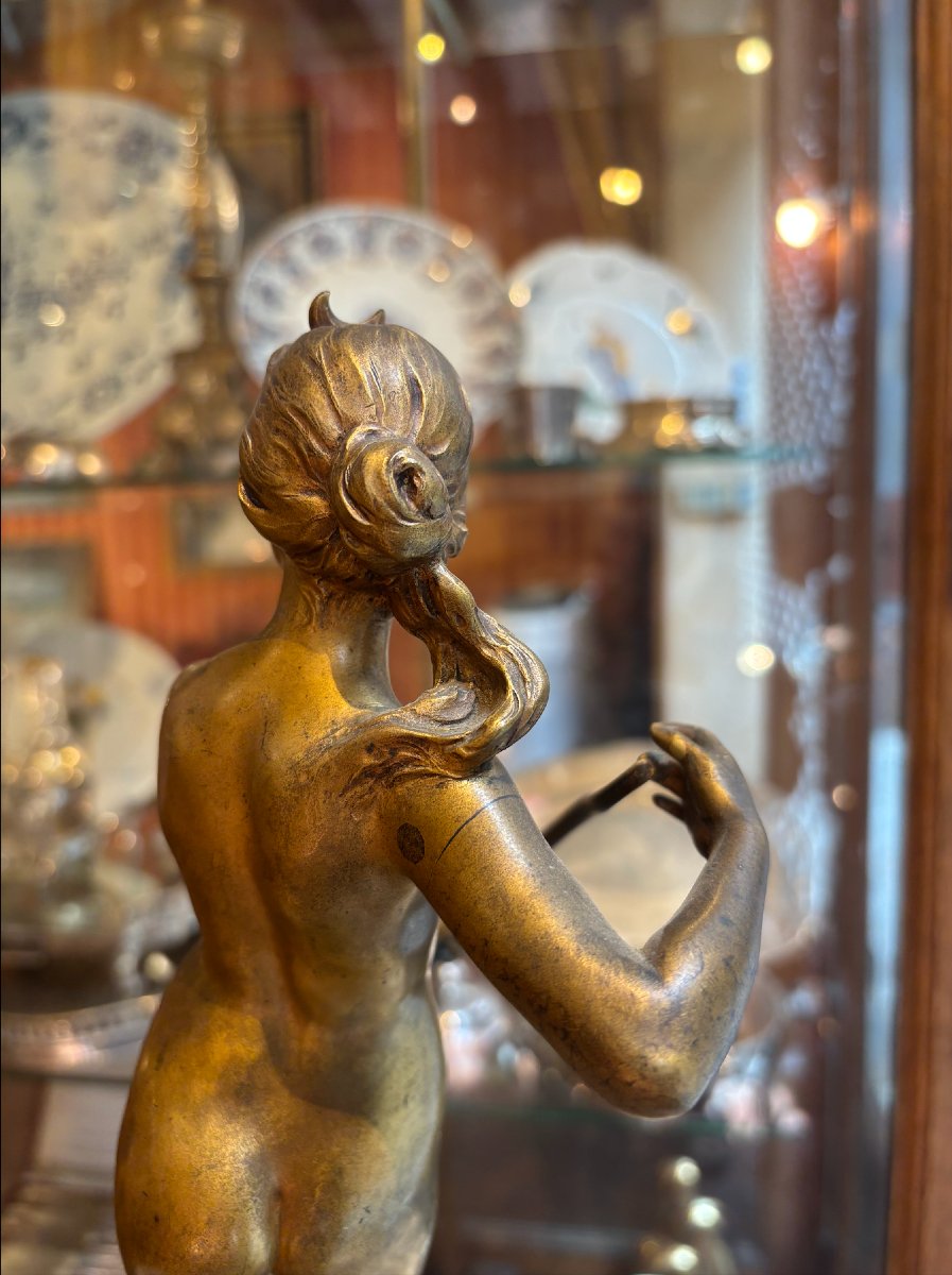 Diane The Huntress, Gilded Bronze, Late 19th–early 20th Century-photo-3