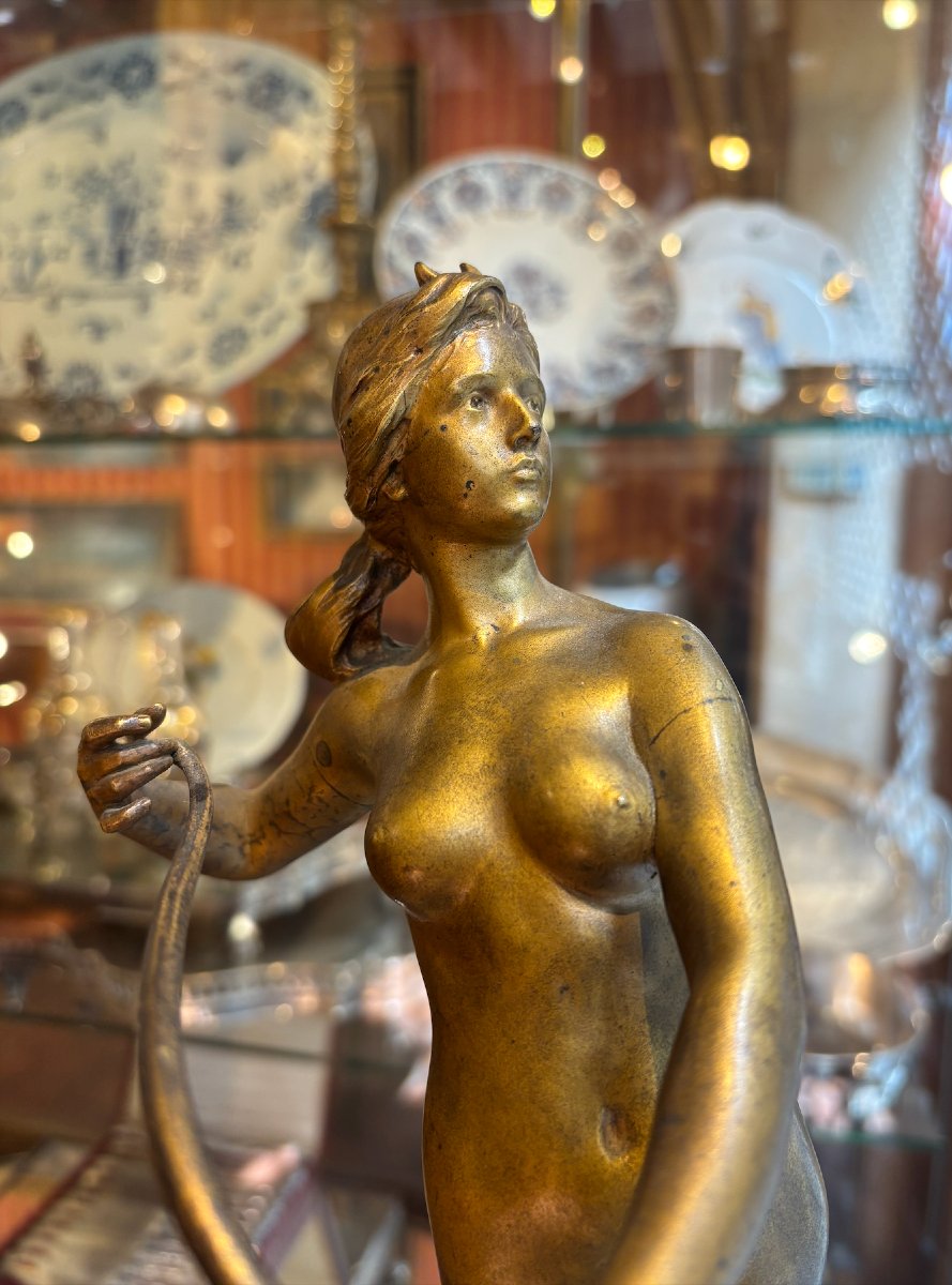 Diane The Huntress, Gilded Bronze, Late 19th–early 20th Century-photo-5