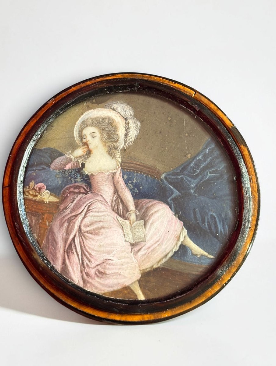 Boite en loupe, Fin de l'époque Louis XVI