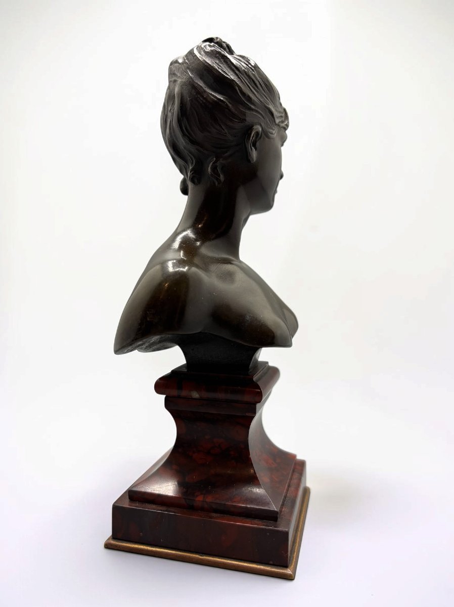 Diane en buste - bronze-photo-4