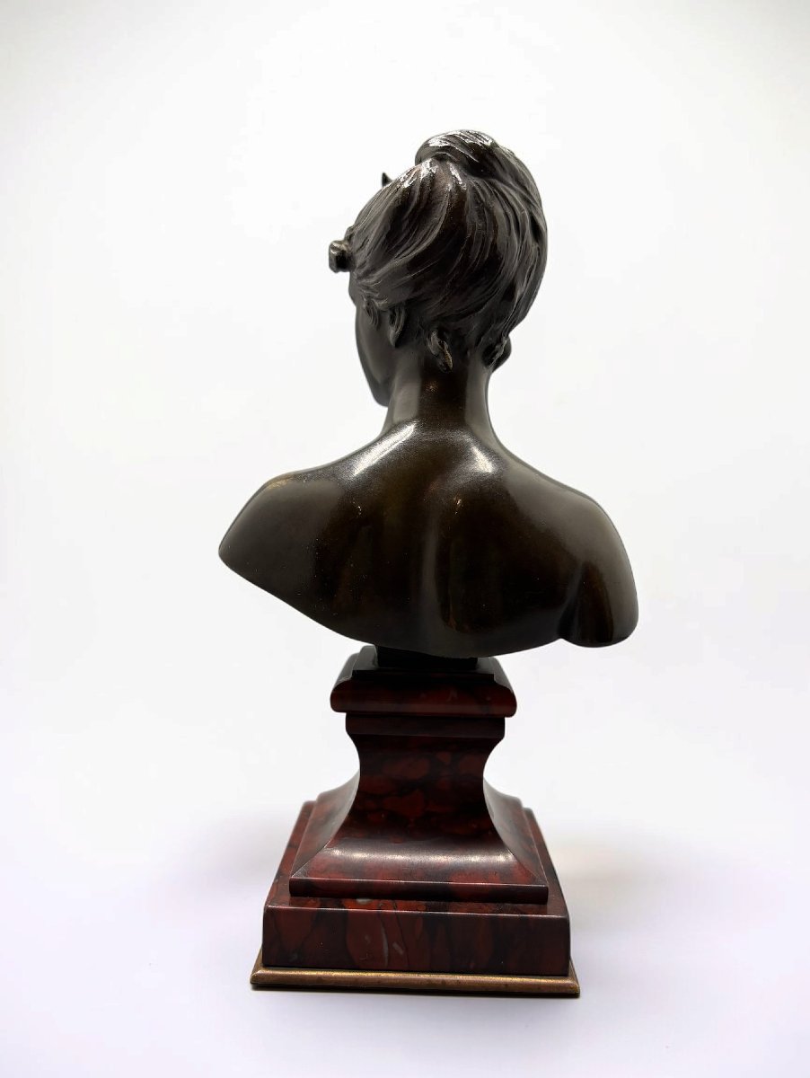 Diane en buste - bronze-photo-2