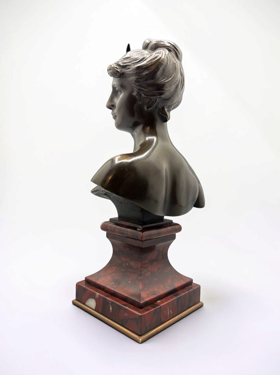 Diane en buste - bronze-photo-3